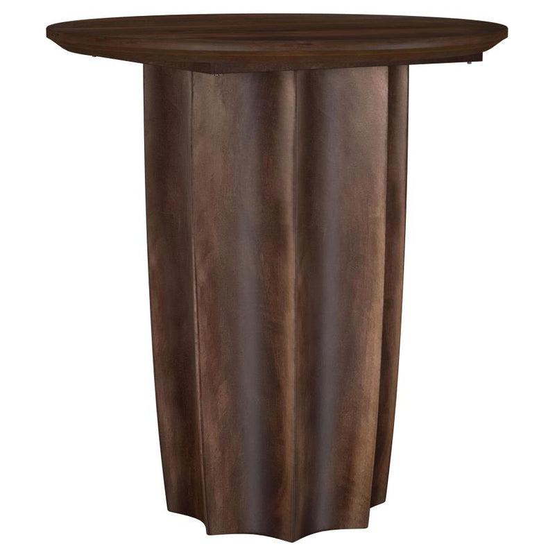 Cayenne Solid Mango Wood Accent Side End Table