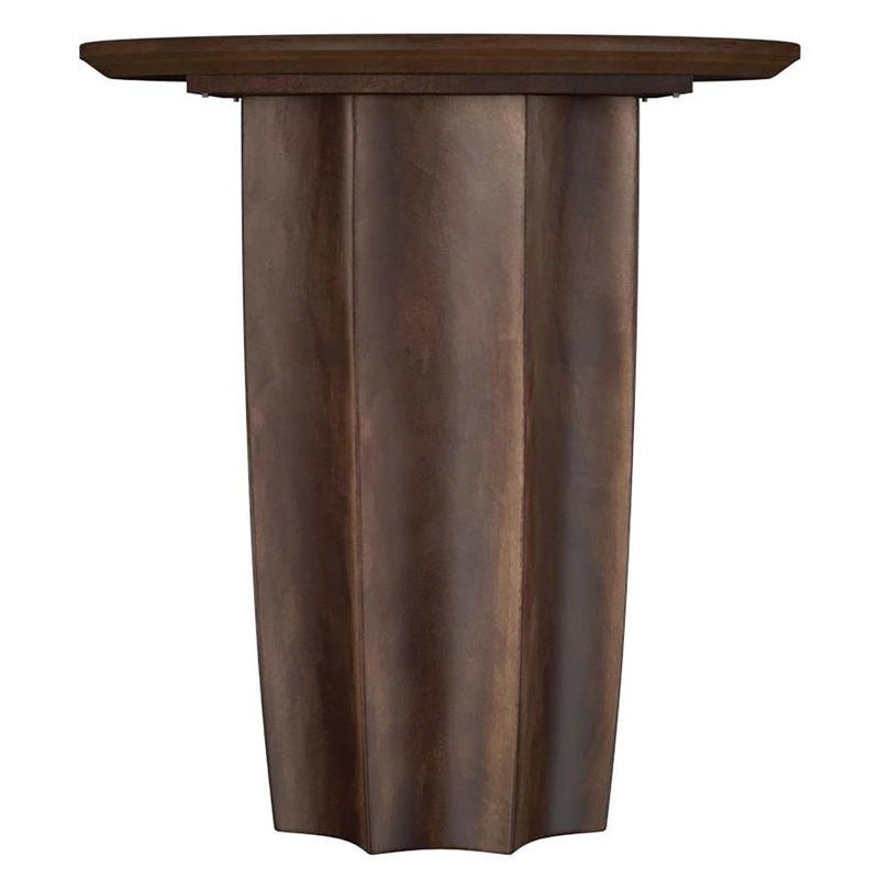 Cayenne Solid Mango Wood Accent Side End Table