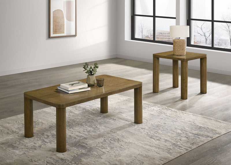 Mesa auxiliar Castlewood de madera de ingeniería