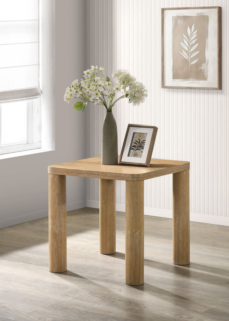 Mesa auxiliar Castlewood de madera de ingeniería