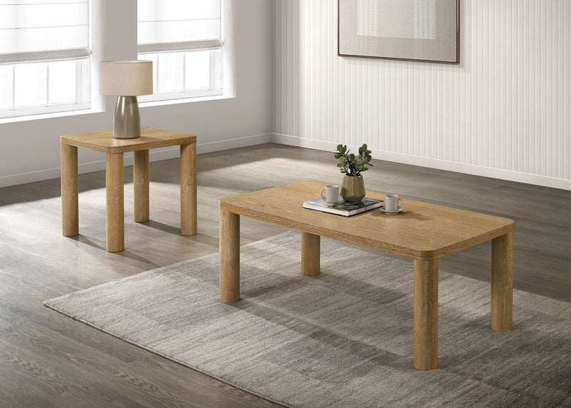 Mesa auxiliar Castlewood de madera de ingeniería