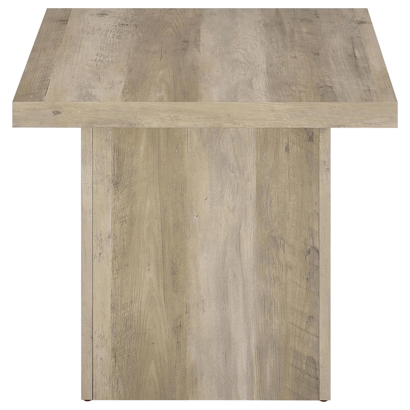 Mesa auxiliar de madera de ingeniería Devar Square