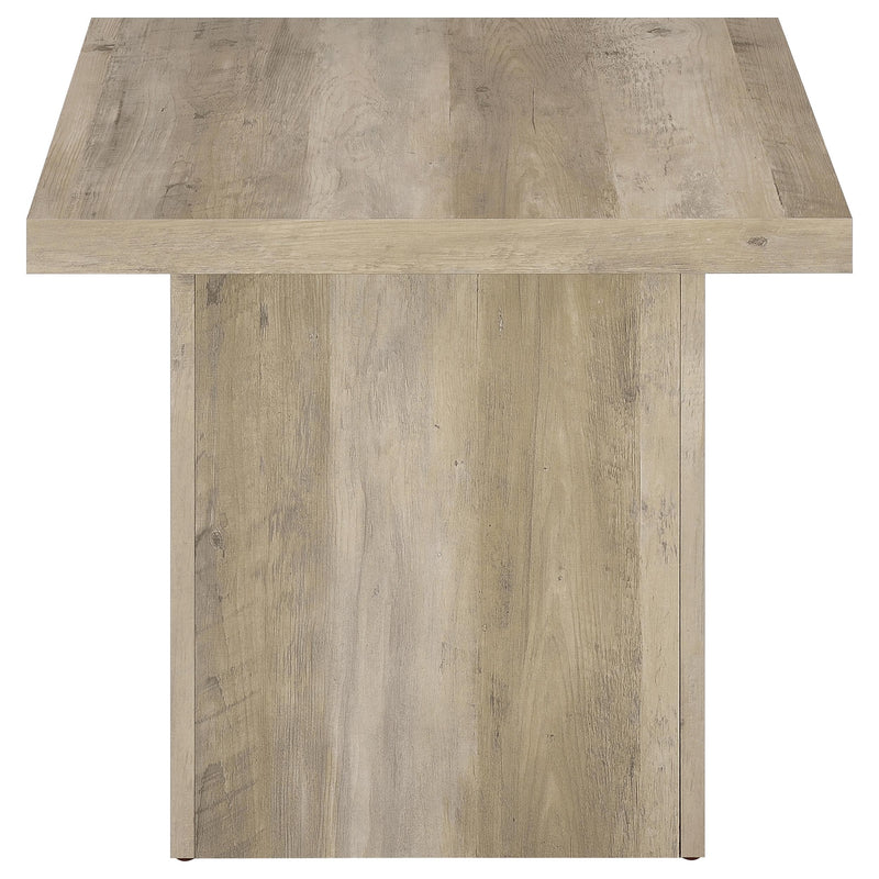 Mesa auxiliar de madera de ingeniería Devar Square