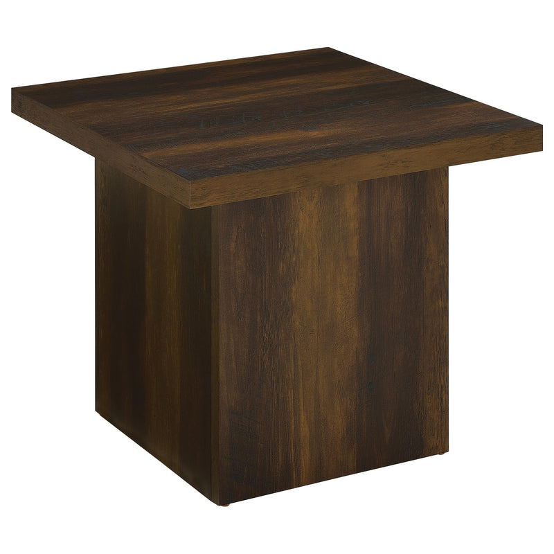 Mesa auxiliar de madera de ingeniería Devar Square