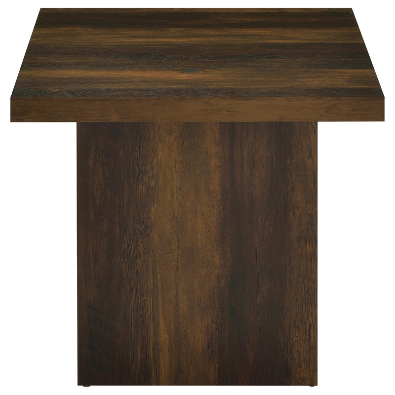 Mesa auxiliar de madera de ingeniería Devar Square