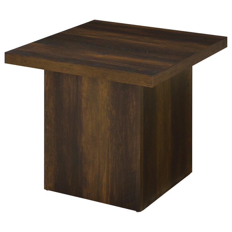 Mesa auxiliar de madera de ingeniería Devar Square
