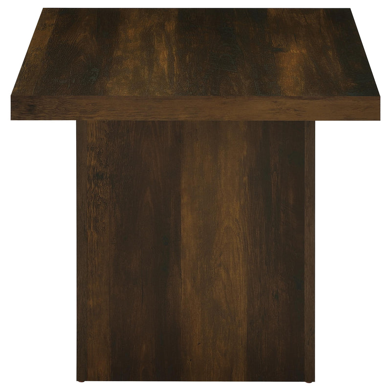 Mesa auxiliar de madera de ingeniería Devar Square