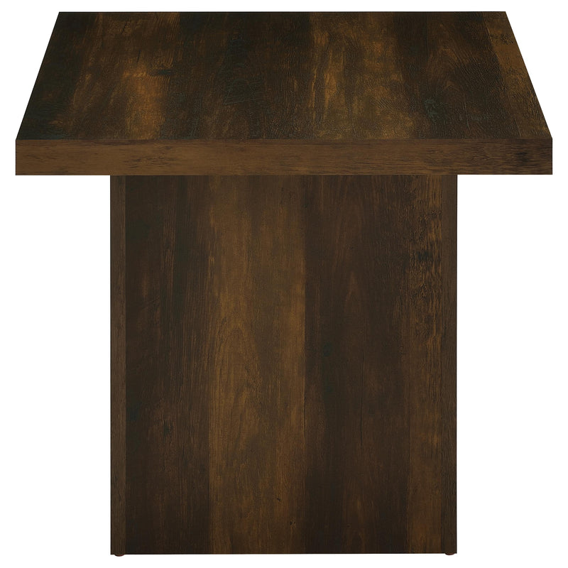 Mesa auxiliar de madera de ingeniería Devar Square