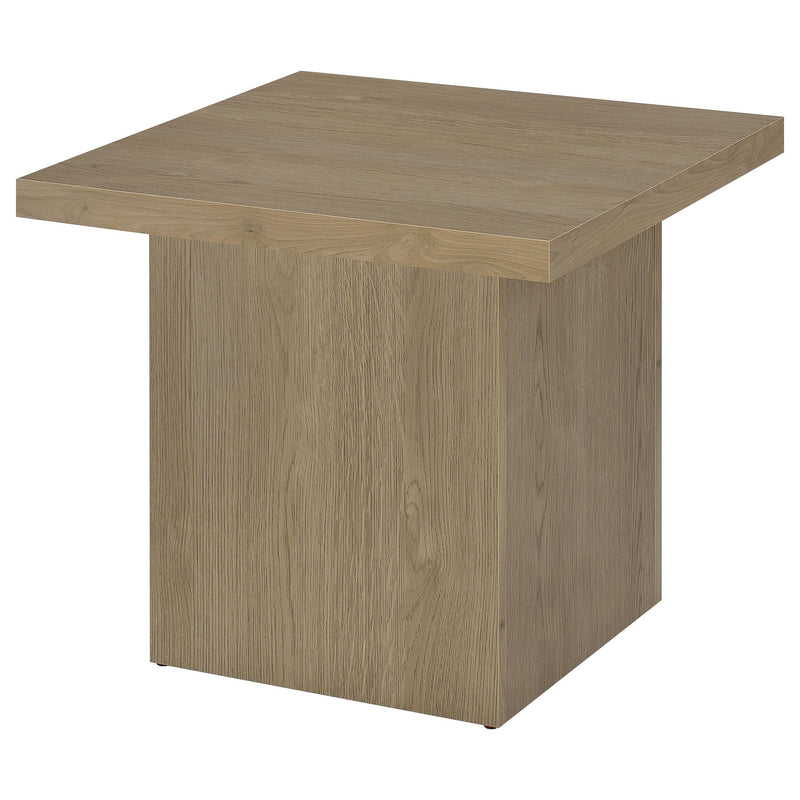 Mesa auxiliar de madera de ingeniería Devar Square