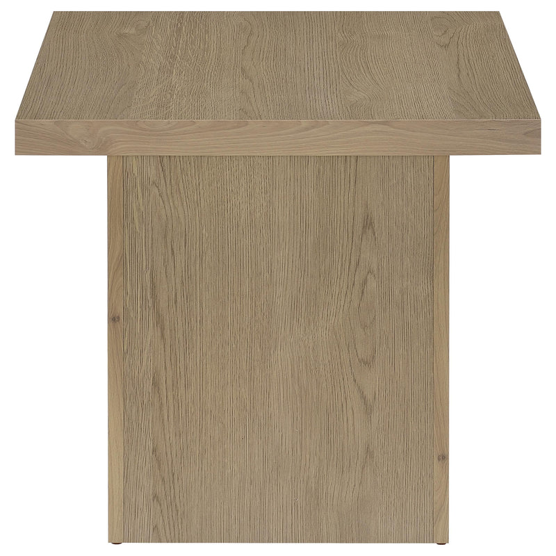 Mesa auxiliar de madera de ingeniería Devar Square
