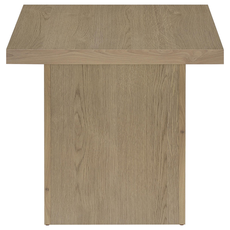 Mesa auxiliar de madera de ingeniería Devar Square