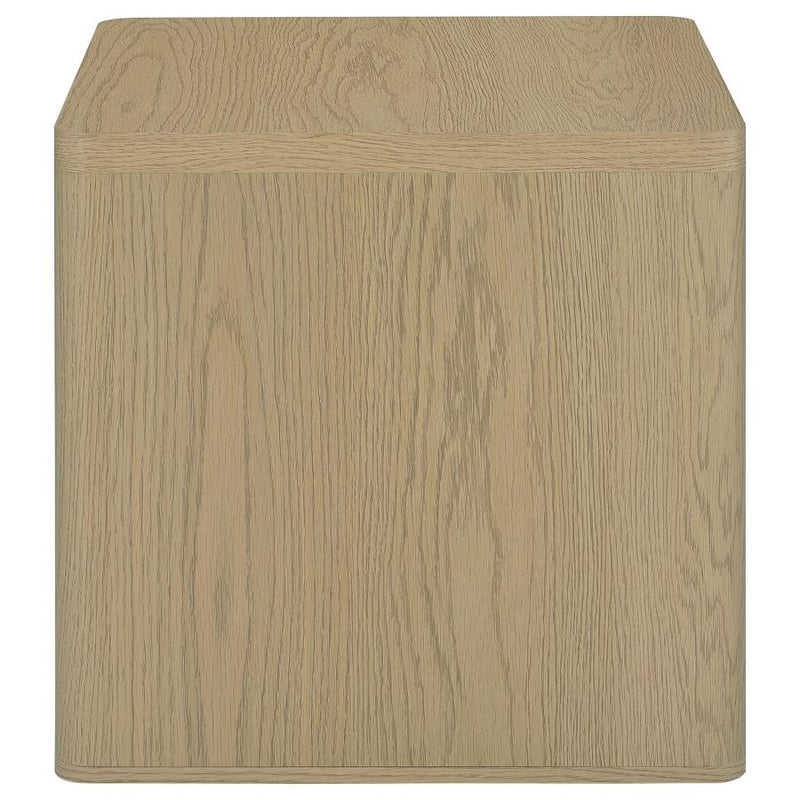 Alsina Square End Table with Open Shelf