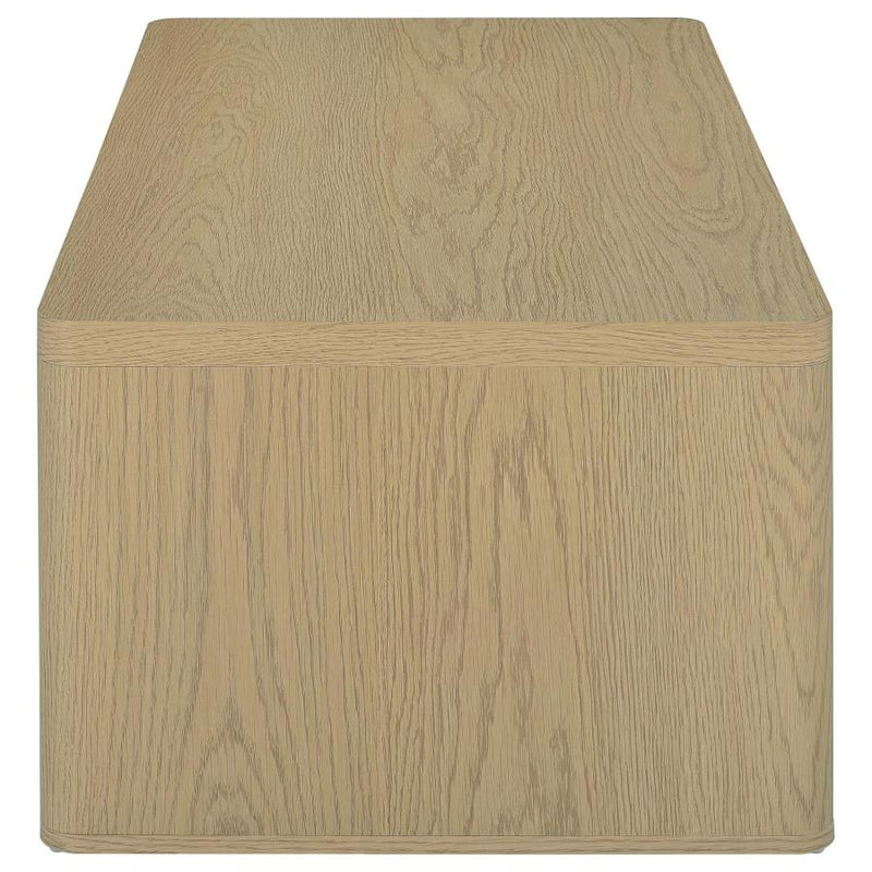Alsina Rectangular Coffee Table with Open Shelf