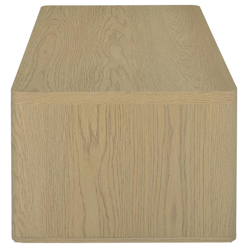 Alsina Rectangular Coffee Table with Open Shelf