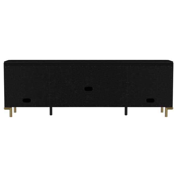 Arini Rattan Cane 2-door TV Stand Media Console