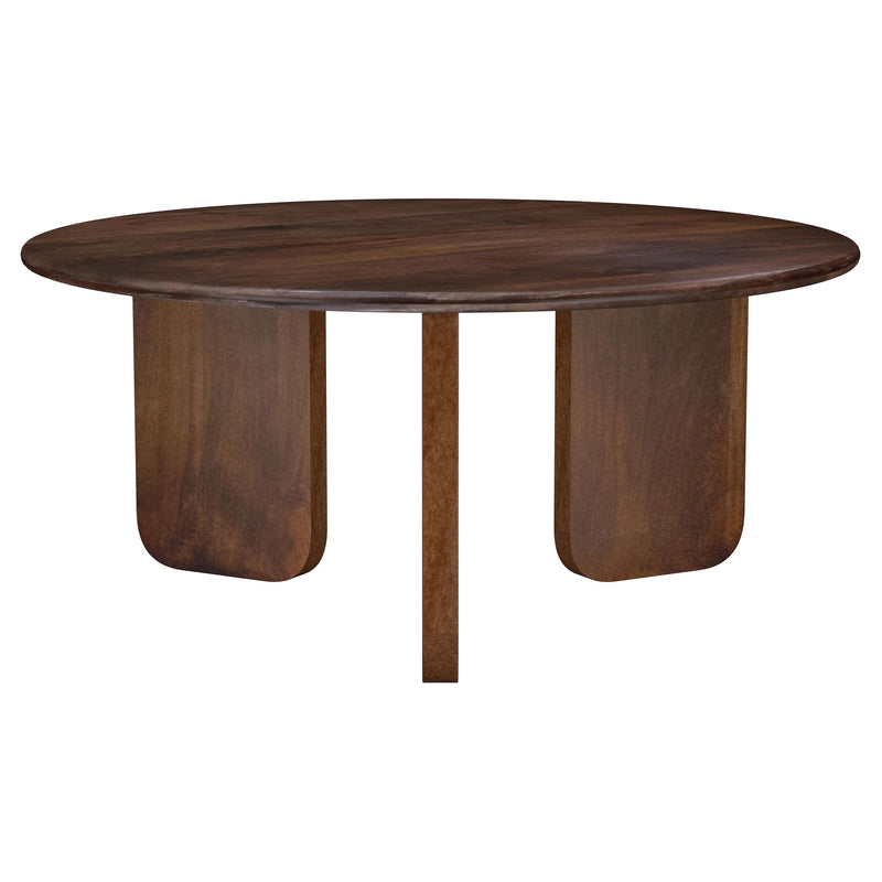 Dale Solid Wood Coffee and End Table Set Brown