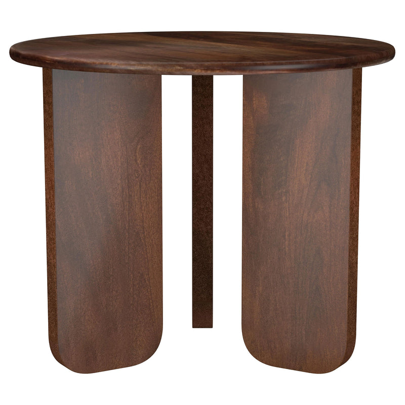 Dale Solid Wood Coffee and End Table Set Brown
