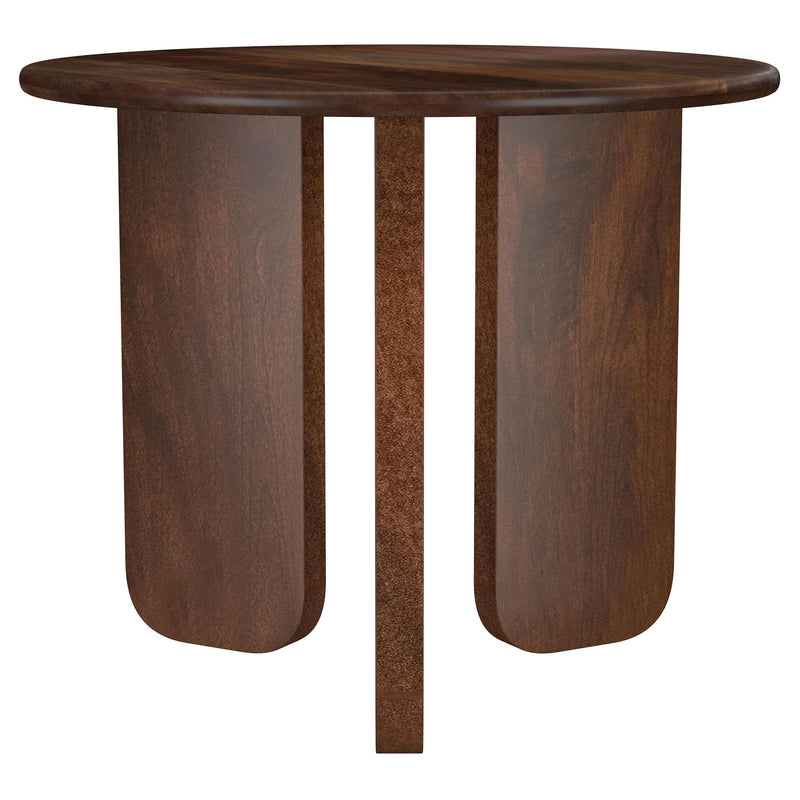 Dale Solid Wood Coffee and End Table Set Brown