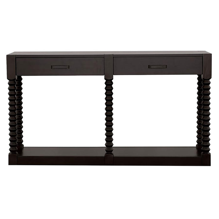 Meredith 2-drawer Sofa Table Coffee Bean