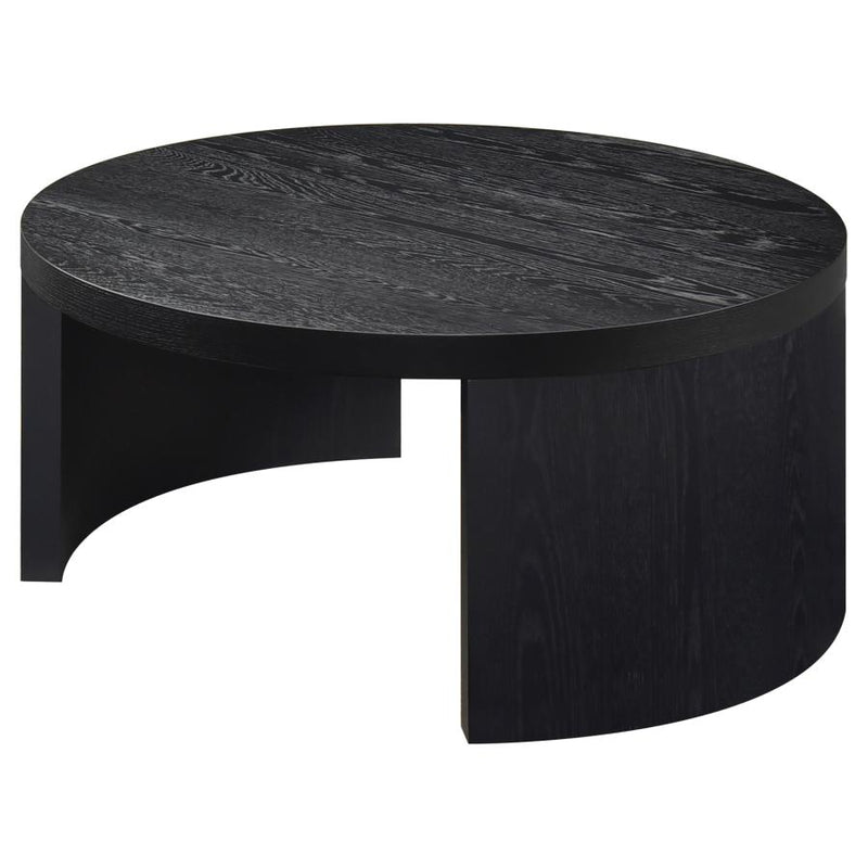 Sweeney 39-inch Round Wood Occasional Cocktail Coffee Table