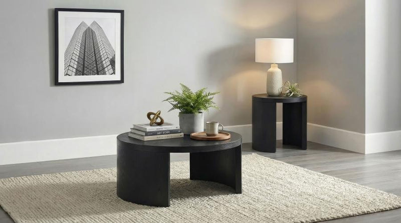 Sweeney 39-inch Round Wood Occasional Cocktail Coffee Table