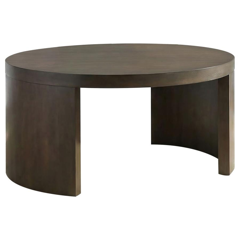 Sweeney 39-inch Round Wood Occasional Cocktail Coffee Table