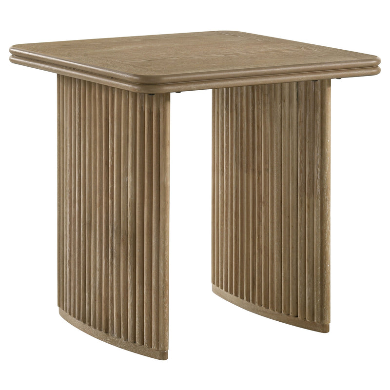 Adina Square Wood Side End Table