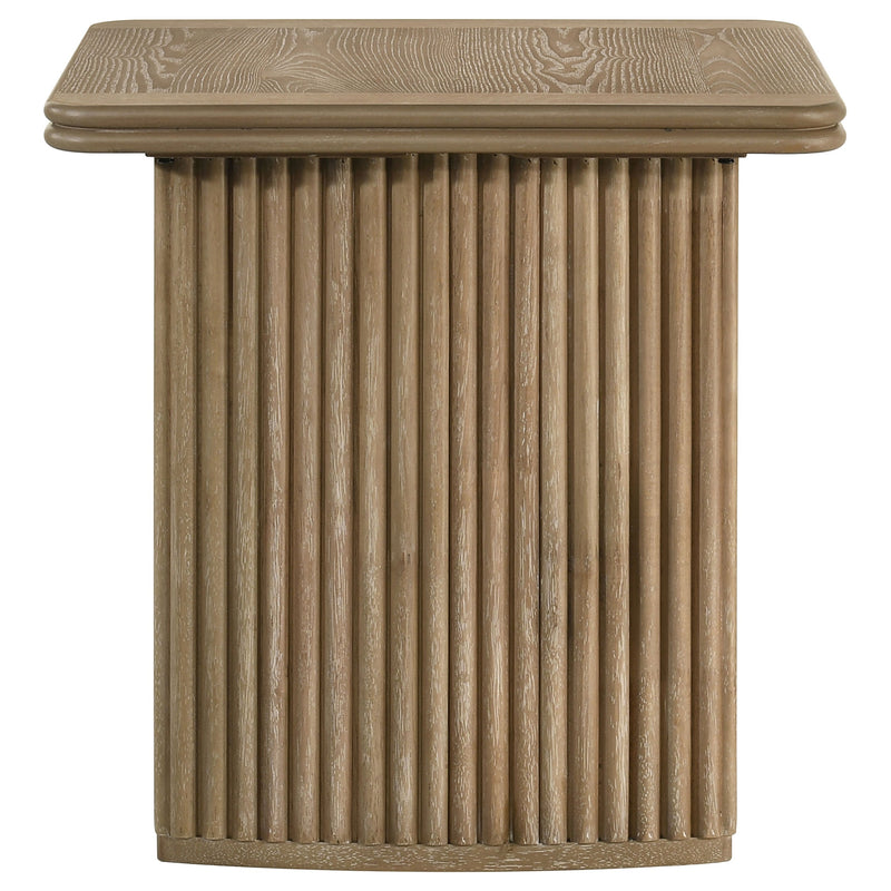 Adina Square Wood Side End Table