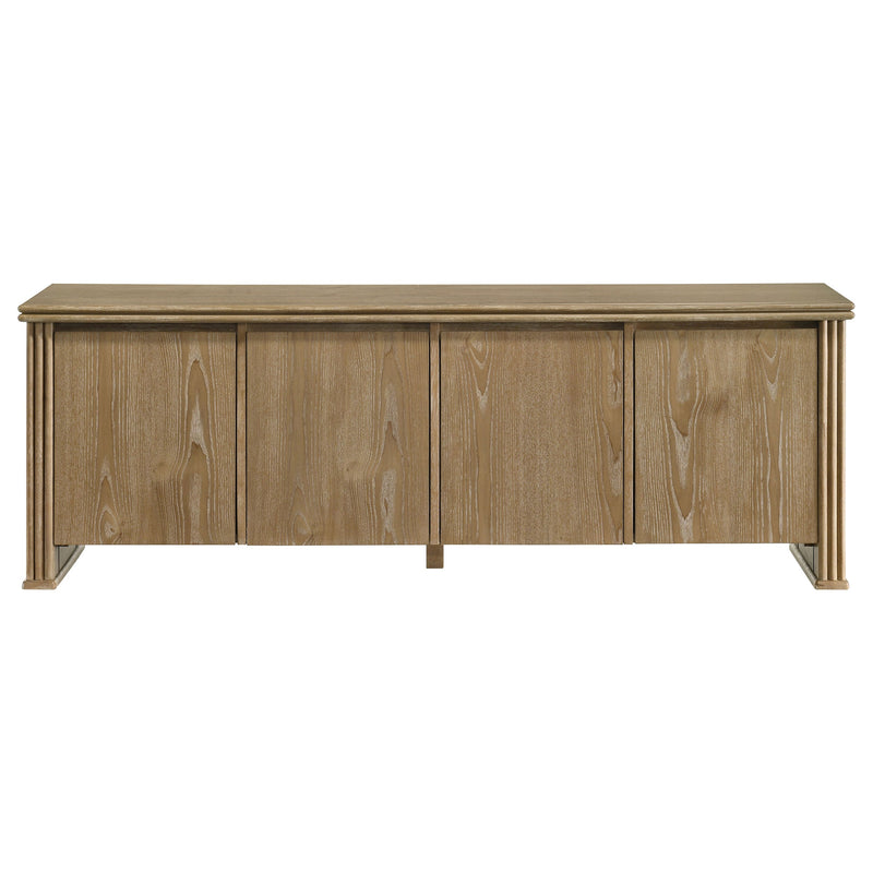 Adina 70-inch TV Stand Media Console Distressed Light Brown