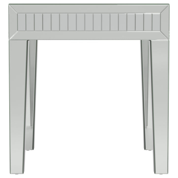 Whitfield Square End Table Silver