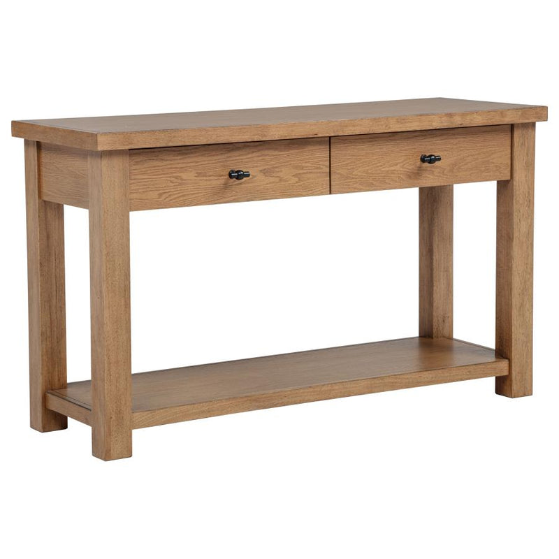 Beasley 2-Drawer Wood Console Table