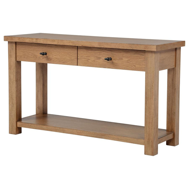 Beasley 2-Drawer Wood Console Table
