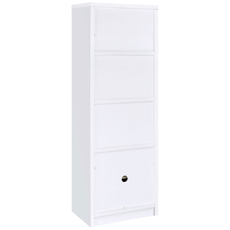 Laughlin 3-shelf Engineered Wood Media Tower