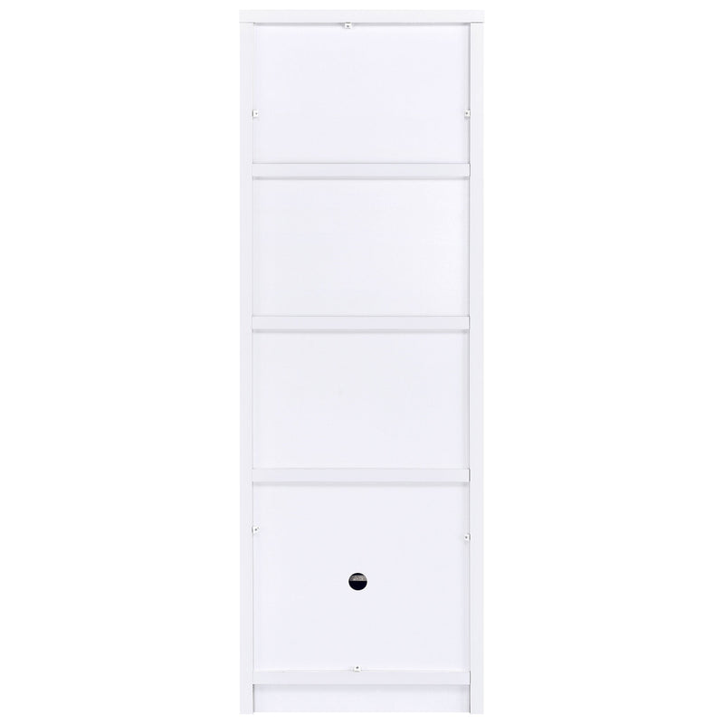 Laughlin 3-shelf Engineered Wood Media Tower