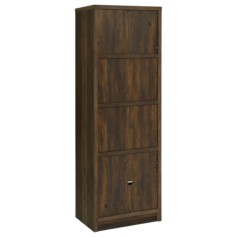Laughlin 3-shelf Engineered Wood Media Tower