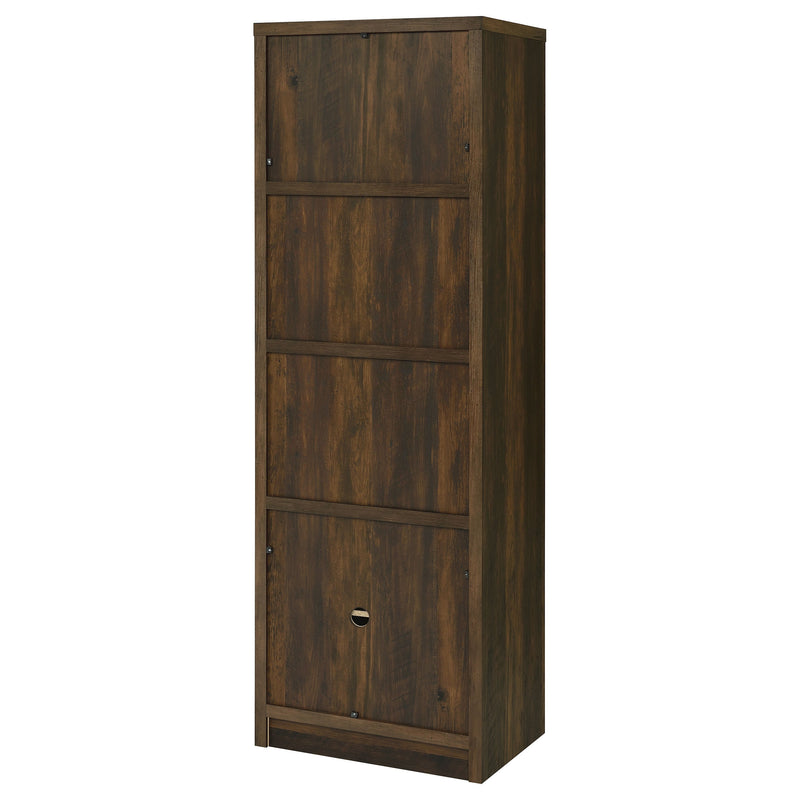 Laughlin 3-shelf Engineered Wood Media Tower