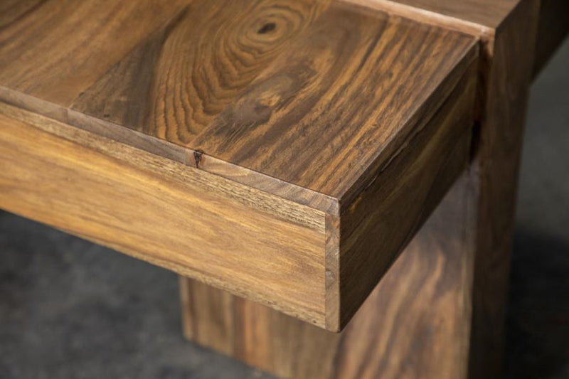 Samira Square Solid Wood Coffee Table