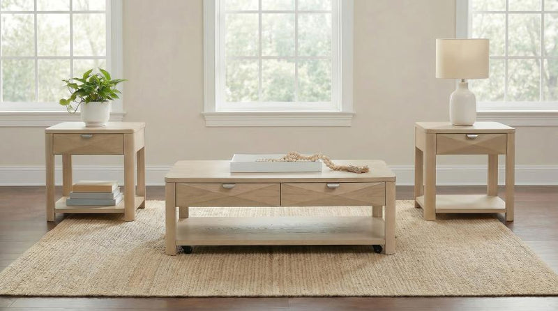 Marcelo 3-piece Coffee Table Set with Storage
