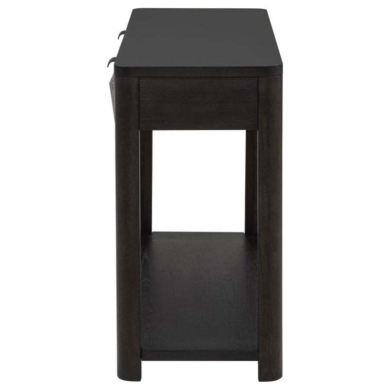 Marcelo Sofa Console Table with 2 Drawers and Shelf