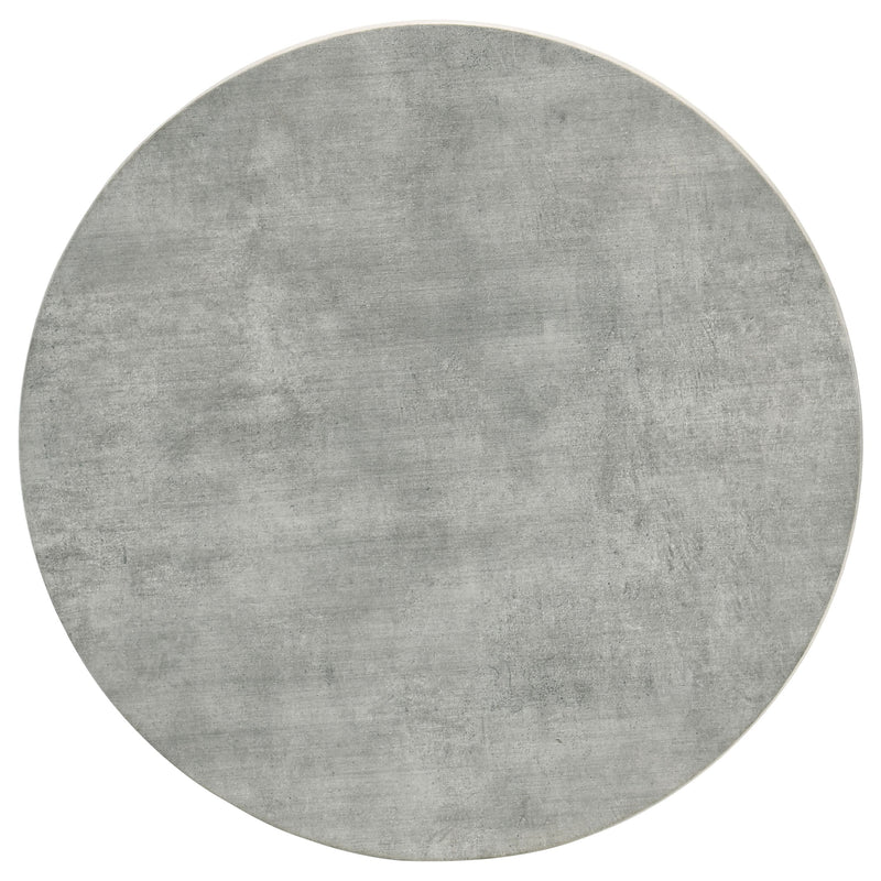 Hadi Round SmartTop Coffee and End Table Set Cement