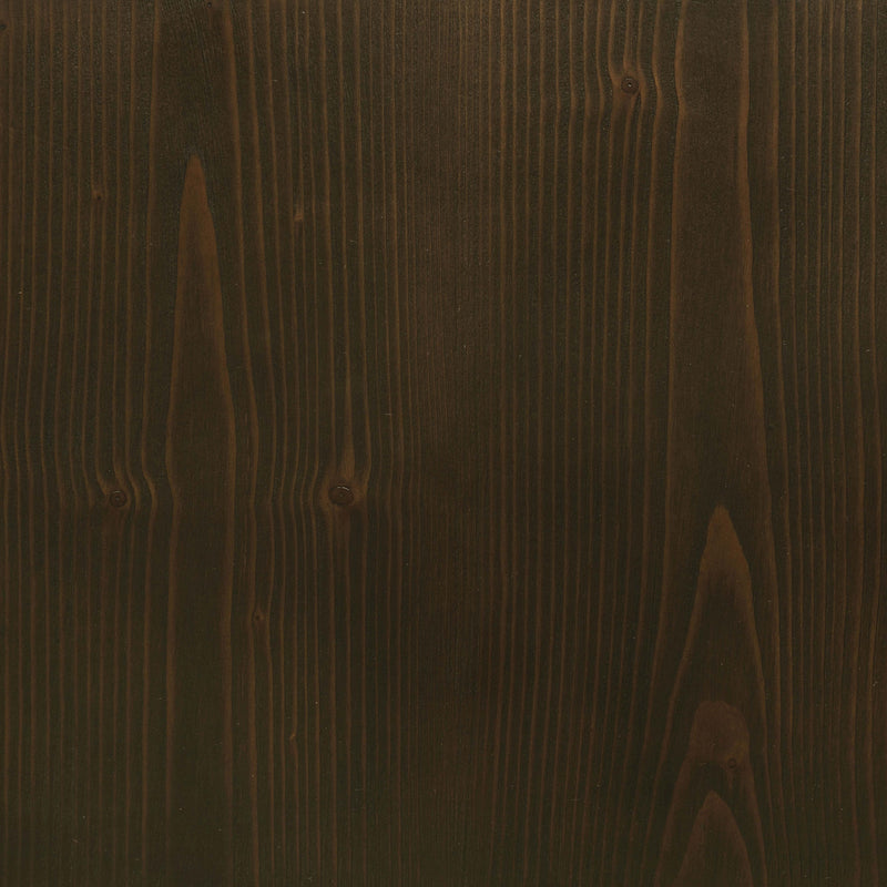 Mesa auxiliar rectangular de madera Walden, color café