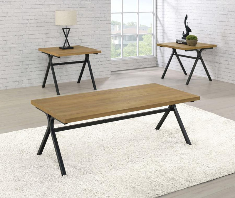 Colmar 3-piece Engineered Wood Coffee Table Set