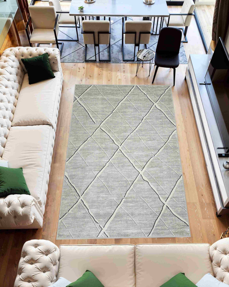 LEBANON Rug DESIGN 7750 Grey 8x11 (7'8x10'8")"