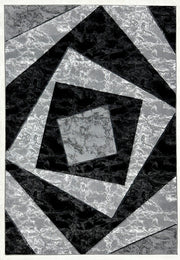 ORION Rug DESIGN 80011 Grey 2x8 Runner (2'6x7'9")"