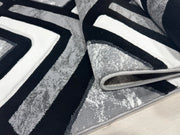 ORION Rug DESIGN 80012 Grey 5x8 (5'2x7'5")"