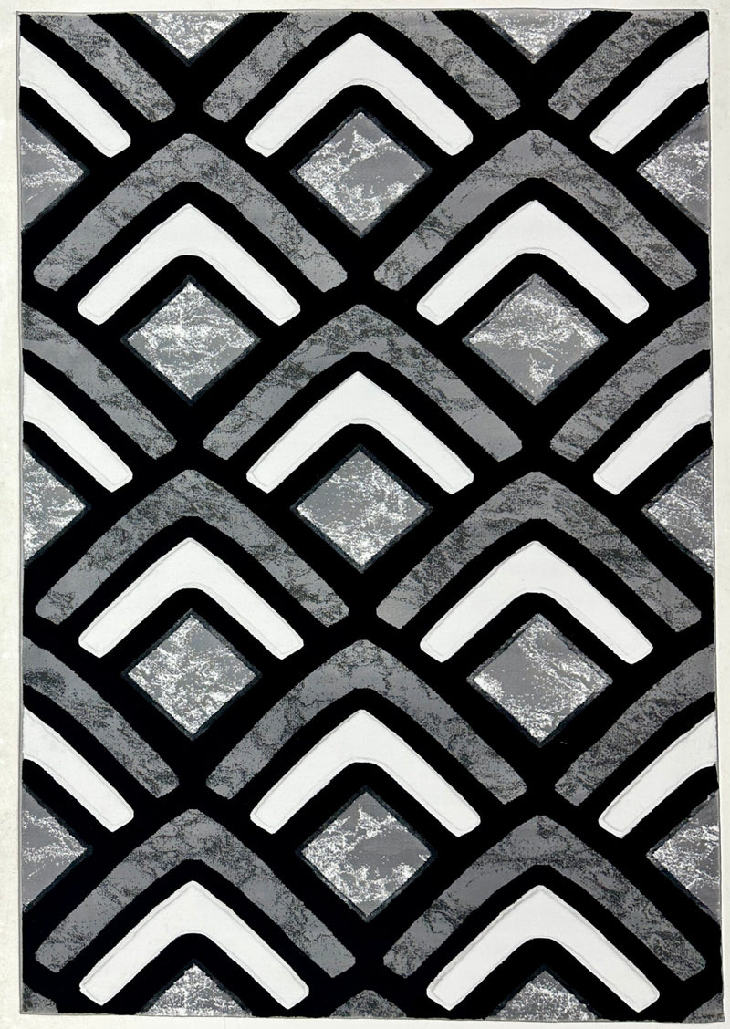 ORION Rug DESIGN 80012 Grey 8x11 (7'8x10'8")"