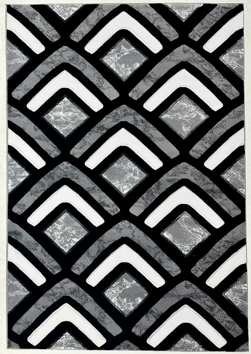 ORION Rug DESIGN 80012 Grey 8x11 (7'8x10'8")"