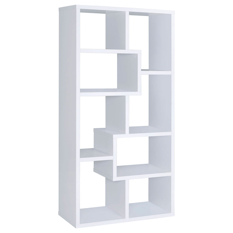 Theo 71-inch 6-shelf Bookshelf