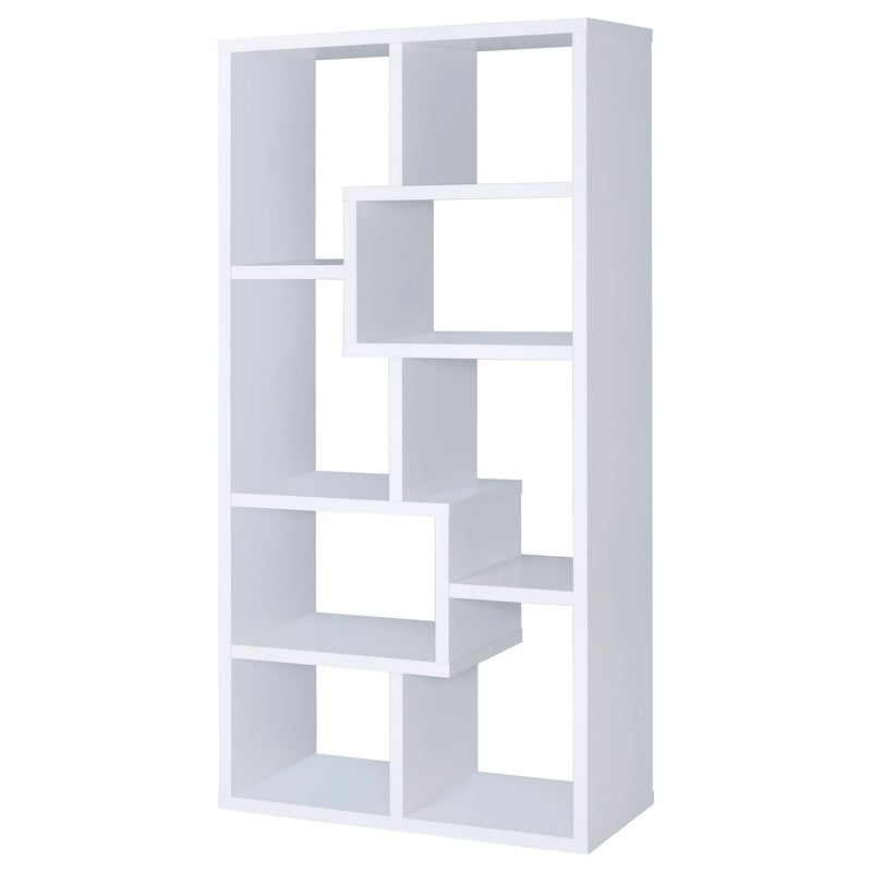 Theo 71-inch 6-shelf Bookshelf