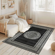 ORION Rug DESIGN 80015 Black 8x11 (7'8x10'8")"